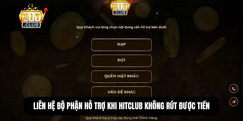 Hit Club không rút được tiền