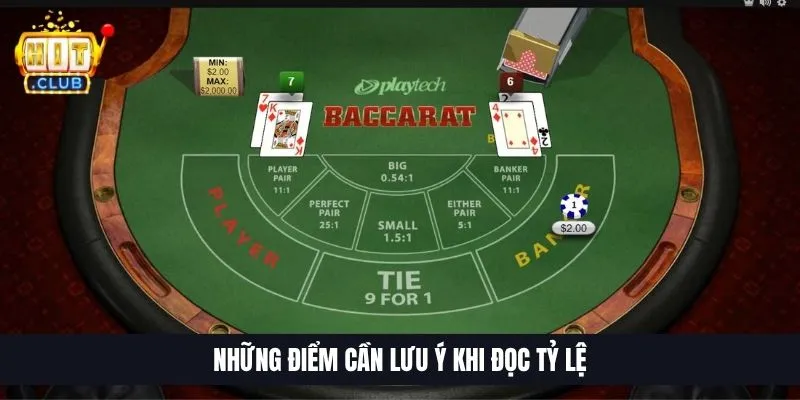 Xác Suất Ra Banker Baccarat | Bí Quyết Soi Cầu Thắng Lớn VIP 3 Những điểm cần lưu ý khi đọc tỷ lệ